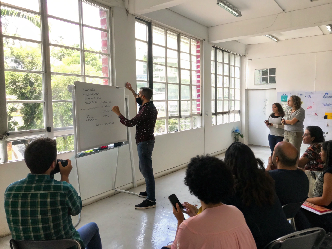 Taller de capacitación para socios cooperativistas